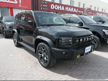 جيتور  تي 2  لكجري  2025  اوتوماتيك  0 كم  4 سلندر  دفع رباعي  اس يو في  أسود  تحت الضمان