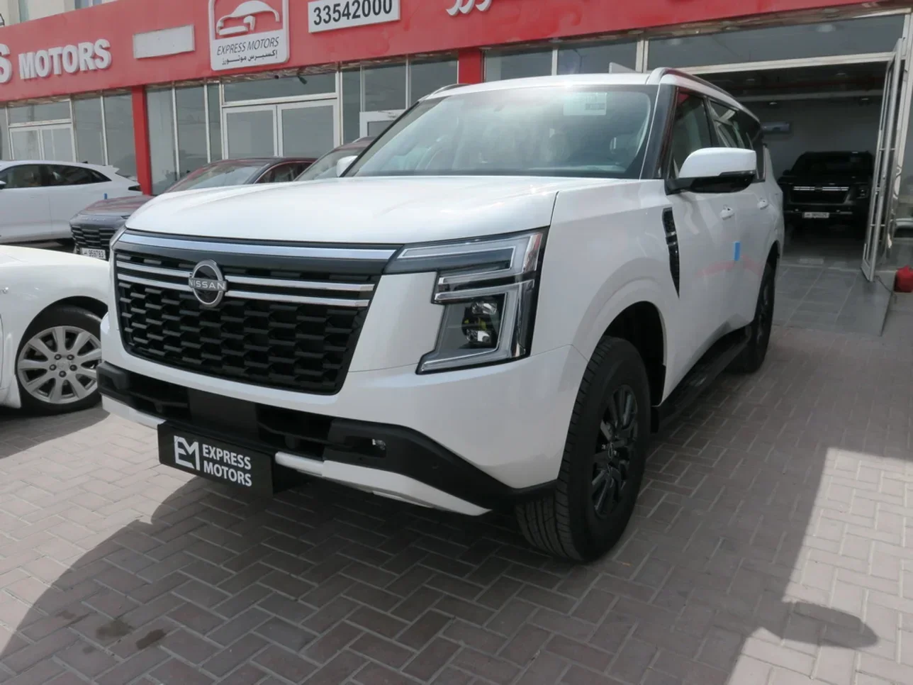 Nissan  Patrol  SE  2025  Automatic  0 Km  6 Cylinder  Four Wheel Drive (4WD)  SUV  White  With Warranty