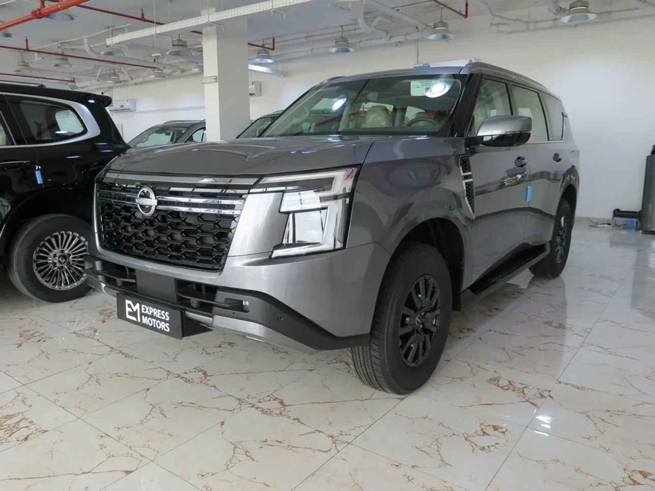 Nissan  Patrol  SE  2025  Automatic  0 Km  6 Cylinder  Four Wheel Drive (4WD)  SUV  Gray  With Warranty