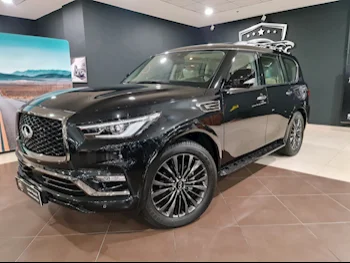 Infiniti  QX  80  2021  Automatic  0 Km  8 Cylinder  Four Wheel Drive (4WD)  SUV  Black  With Warranty