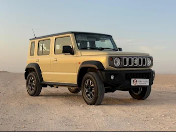 سوزوكي  جمني  2025  اوتوماتيك  0 كم  4 سلندر  دفع رباعي  اس يو في  بيج  تحت الضمان