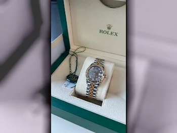 ساعات - رولكس  - ساعات ميكانيكية  - متعدد الألوان  - ساعات نسائي