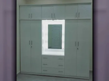 Wardrobes & Dressers - Doha Furniture  - Wardrobes  - White