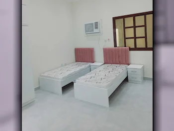 Beds - Single  - Pink  - Mattress Included  - With Bedside Table