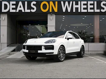 Porsche  Cayenne  Coupe  2024  Automatic  10,000 Km  6 Cylinder  All Wheel Drive (AWD)  SUV  White  With Warranty