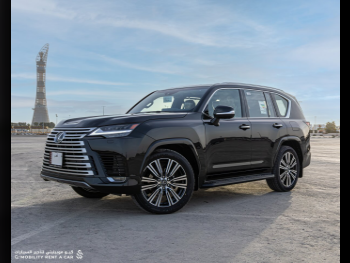 لكزس  ال اكس 600 لكجري  6 سلندر  إس يو في 4 في 4  أسود  2024
