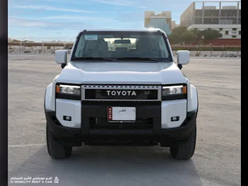 تويوتا  برادو تيربو  4 سلندر  إس يو في 4 في 4  أبيض  2024