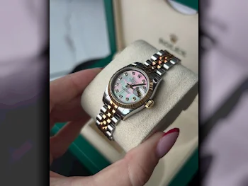 ساعات - رولكس  - ساعات ميكانيكية  - متعدد الألوان  - ساعات نسائي