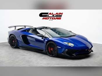 Lamborghini  Aventador  SVJ Roadster  2016  Automatic  1,971 Km  12 Cylinder  All Wheel Drive (AWD)  Convertible  Blue