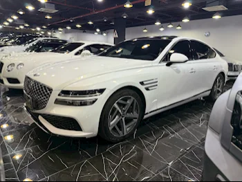Genesis  G80  2024  Automatic  29,000 Km  6 Cylinder  Four Wheel Drive (4WD)  Sedan  White