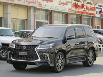  Lexus  LX  570 S  2020  Automatic  145,000 Km  8 Cylinder  Four Wheel Drive (4WD)  SUV  Black  With Warranty