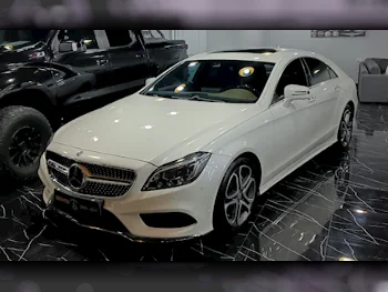 Mercedes-Benz  CLS  400  2016  Automatic  53,000 Km  6 Cylinder  Rear Wheel Drive (RWD)  Sedan  White