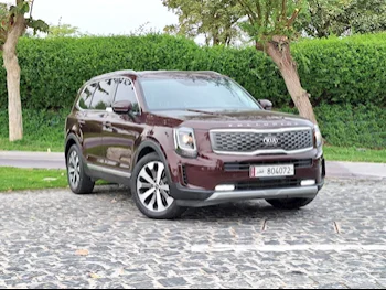 Kia  Telluride  EX  2020  Automatic  150,000 Km  6 Cylinder  All Wheel Drive (AWD)  SUV  Maroon
