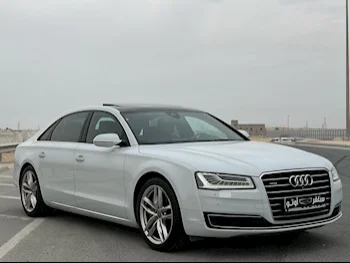 Audi  A8  50 TFSI  2016  Automatic  98,000 Km  6 Cylinder  Rear Wheel Drive (RWD)  Sedan  White