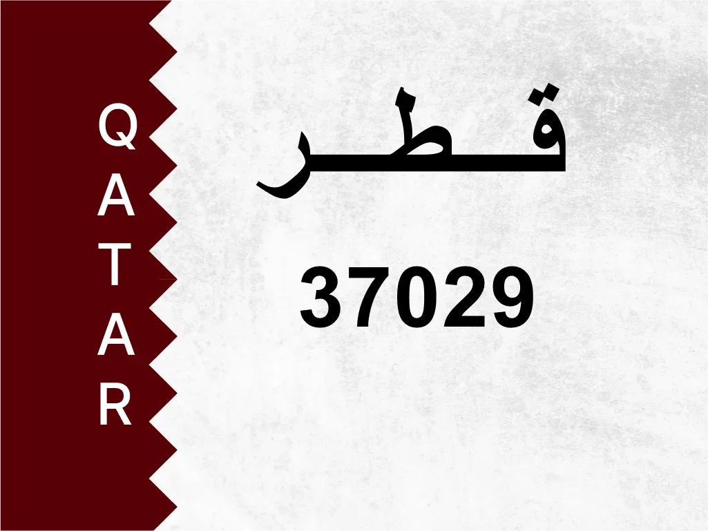 رقم خاص  37029  رقم مميز