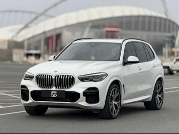 BMW  X-Series  X5  2023  Automatic  8,000 Km  6 Cylinder  Four Wheel Drive (4WD)  SUV  White  With Warranty