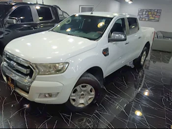Ford  Ranger  XLT  2016  Manual  186,000 Km  4 Cylinder  Four Wheel Drive (4WD)  Pick Up  White