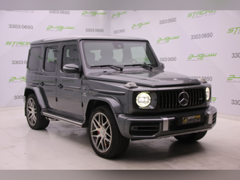 Mercedes-Benz  G-Class  63 AMG  2019  Automatic  90,000 Km  8 Cylinder  Four Wheel Drive (4WD)  SUV  Gray