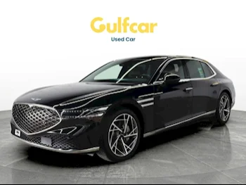 Genesis  G90  Premium  2023  Automatic  28,245 Km  6 Cylinder  All Wheel Drive (AWD)  Sedan  Black  With Warranty