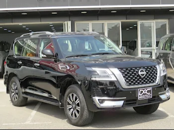 Nissan  Patrol  Titanium  2024  Automatic  18,000 Km  6 Cylinder  Four Wheel Drive (4WD)  SUV  Black  With Warranty