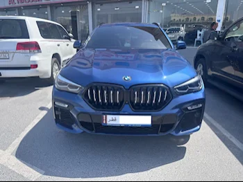 BMW  X-Series  X6  2022  Automatic  48,000 Km  6 Cylinder  Four Wheel Drive (4WD)  SUV  Blue  With Warranty