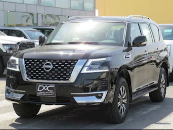 Nissan  Patrol  Titanium  2024  Automatic  18,000 Km  6 Cylinder  Four Wheel Drive (4WD)  SUV  Black