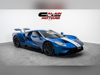 Ford  GT  2018  Automatic  5,483 Km  6 Cylinder  All Wheel Drive (AWD)  Coupe / Sport  Blue and White