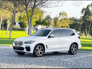 BMW  X-Series  X5  2021  Automatic  63,000 Km  6 Cylinder  Four Wheel Drive (4WD)  SUV  White  With Warranty