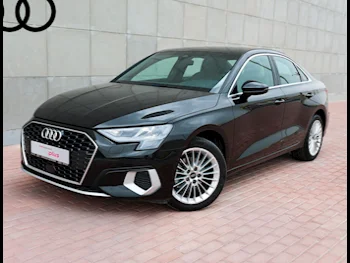 اودي  أي 3  1.4  2024  اوتوماتيك  9,000 كم  4 سلندر  سحب امامي  سيدان  أسود  تحت الضمان