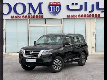 Nissan  Patrol  Titanium  2020  Automatic  74,000 Km  6 Cylinder  Four Wheel Drive (4WD)  SUV  Black