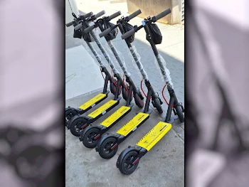 سكوترات سكوتر كهربائي  - أسود  - قابل للطي