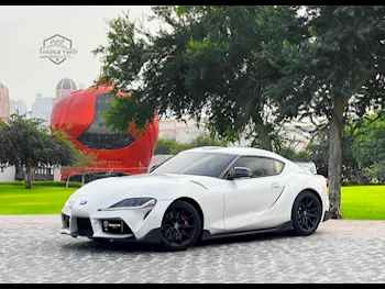 Toyota  Supra  GR  2024  Automatic  11,400 Km  6 Cylinder  Rear Wheel Drive (RWD)  Coupe / Sport  White  With Warranty