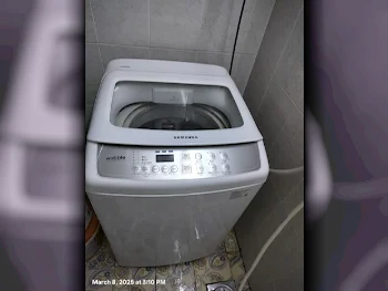 مجموعات الغسالات والمجففات WA70H4200SW  سامسونج \  7 كغ  أبيض  85 سانتيمتر  اي +  55 سانتيمتر  55 سانتيمتر  غسالة تحميل علوي  كهرباء