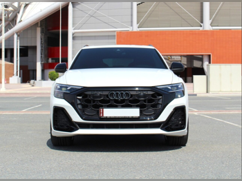 اودي  كيو 8 اس لاين  8 سلندر  اس يو في ( أي دبليو دي )  أبيض  2024