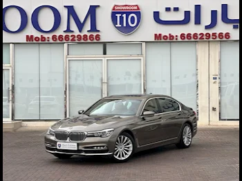 BMW  7-Series  730 Li  2017  Automatic  167,000 Km  4 Cylinder  Rear Wheel Drive (RWD)  Sedan  Brown