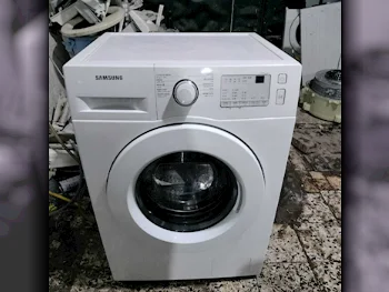 مجموعات الغسالات والمجففات سامسونج \  7 كغ  أبيض  غسالة بالبخار  مجفف بخار  قابل للتخزين  مع التسليم  مع التركيب  غسالة تحميل أمامي  كهرباء
