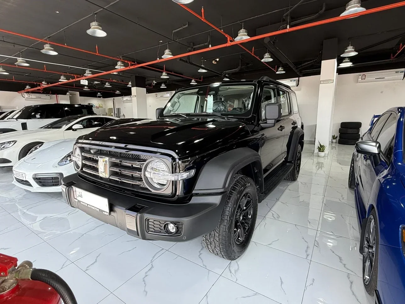 جي دبليو ام  تانك  300  2025  اوتوماتيك  0 كم  4 سلندر  دفع رباعي  اس يو في  أسود  تحت الضمان