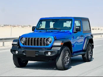 Jeep  Wrangler  2024  Automatic  0 Km  4 Cylinder  Four Wheel Drive (4WD)  SUV  Blue  With Warranty