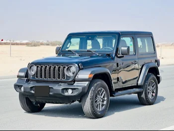Jeep  Wrangler  2024  Automatic  0 Km  4 Cylinder  Four Wheel Drive (4WD)  SUV  Black  With Warranty