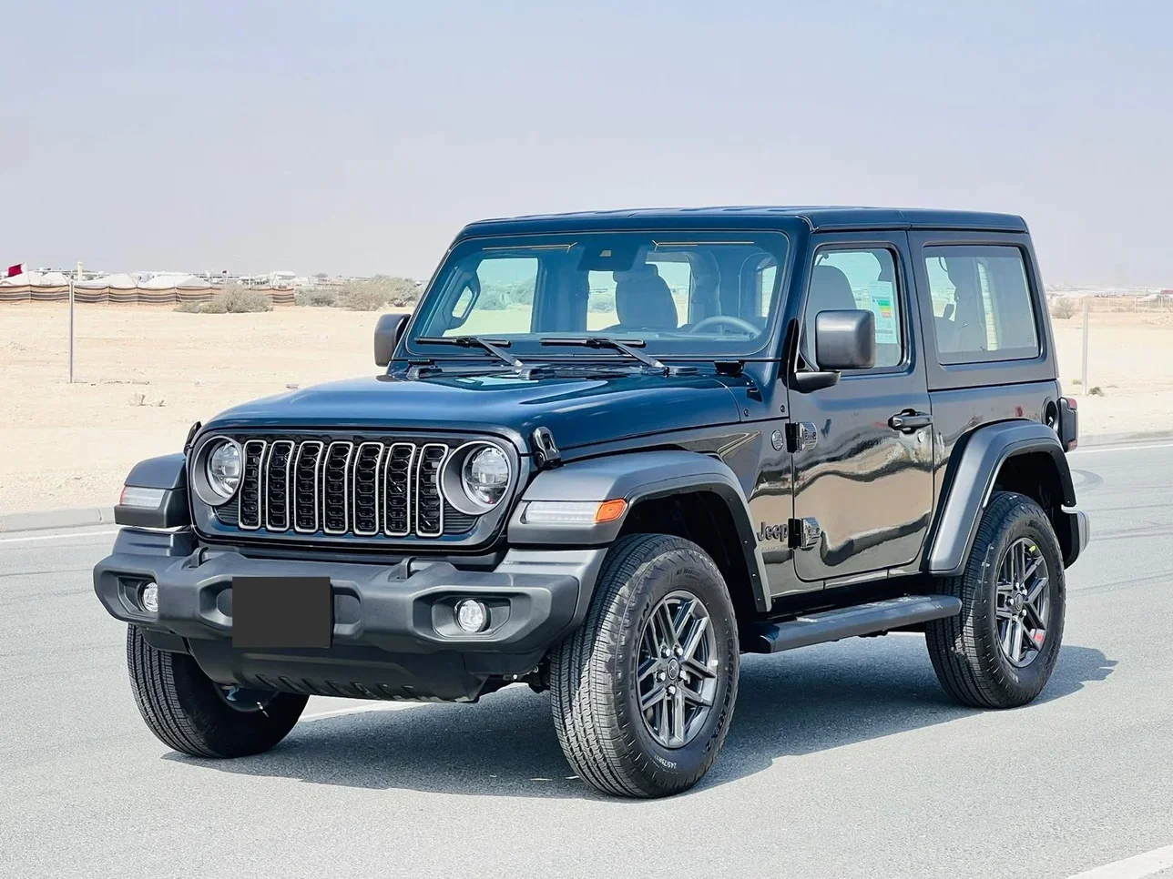 Jeep  Wrangler  2024  Automatic  0 Km  4 Cylinder  Four Wheel Drive (4WD)  SUV  Black  With Warranty