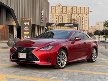 Lexus  RC  350  2022  Automatic  45,000 Km  6 Cylinder  Rear Wheel Drive (RWD)  Coupe / Sport  Red  With Warranty