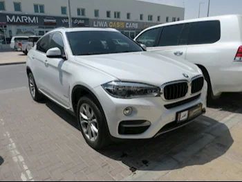 BMW  X-Series  X6  2017  Automatic  75,000 Km  6 Cylinder  Four Wheel Drive (4WD)  SUV  White