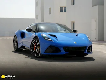 لوتس  اميره  فيرست ادشن  2024  اوتوماتيك  12,000 كم  4 سلندر  دفع خلفي  كوبيه \ سبورت  ازرق  تحت الضمان