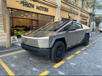 Tesla  Cybertruck  Foundation Series  2024  Automatic  0 Km  0 Cylinder  All Wheel Drive (AWD)  Pick Up  Gray  With Warranty