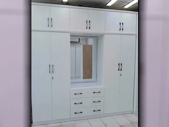 خزائن ودواليب الملابس والزينة - دوحة فيرنيتشر  - خزائن  - أبيض