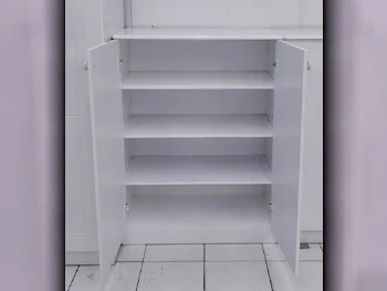 Wardrobes & Dressers - Doha Furniture  - Shoe Racks  - White