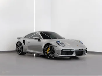 Porsche  911  Turbo S  2023  Automatic  16,750 Km  6 Cylinder  Rear Wheel Drive (RWD)  Coupe / Sport  Silver  With Warranty