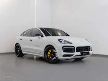 Porsche  Cayenne  Turbo  2020  Automatic  91,000 Km  8 Cylinder  Four Wheel Drive (4WD)  SUV  White  With Warranty
