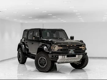 Ford  Bronco  Raptor  2023  Automatic  36,510 Km  6 Cylinder  Four Wheel Drive (4WD)  SUV  Black  With Warranty