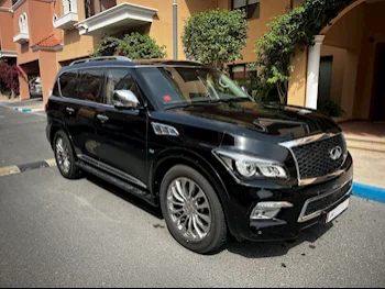 Infiniti  QX  80  2016  Automatic  80,100 Km  8 Cylinder  Four Wheel Drive (4WD)  SUV  Black